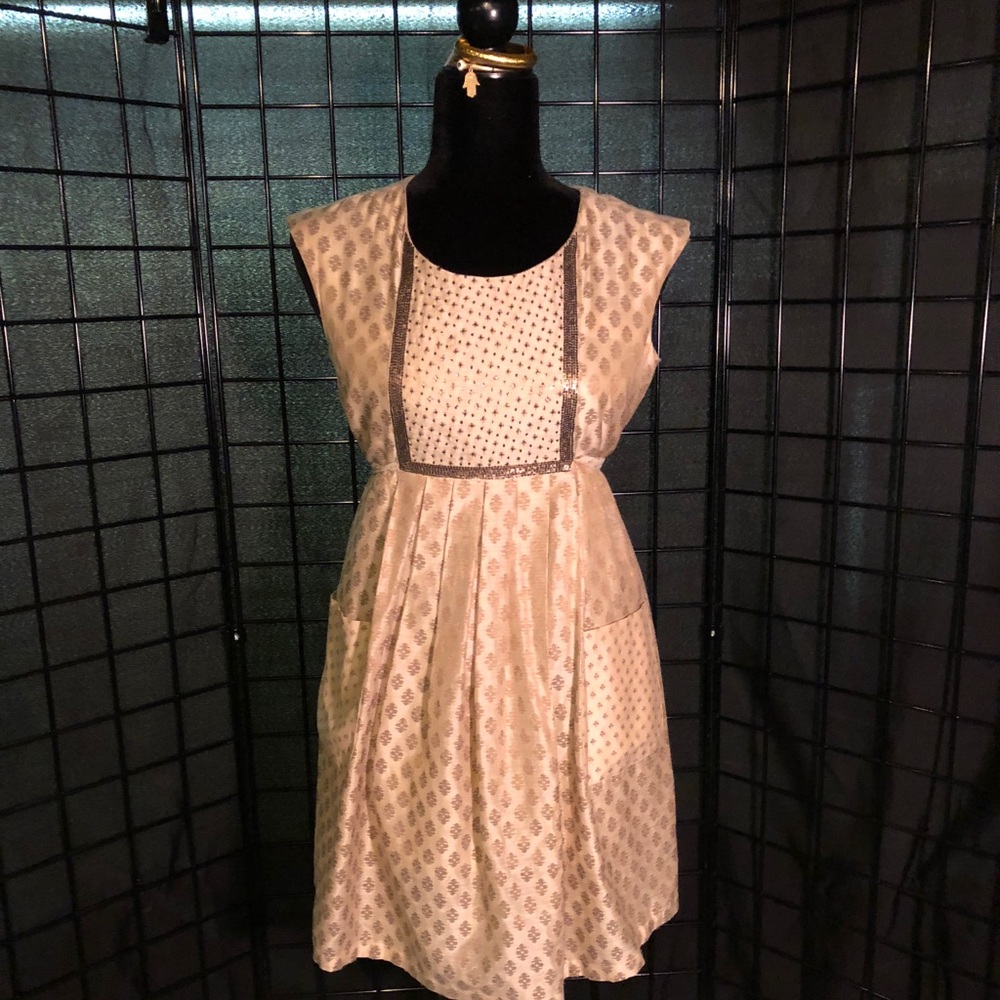 Gold Anthropologie Stunner